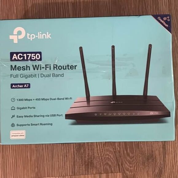 TP-Link Archer AC1750 WiFi Router - Dualband Gigabit, Qualcomm inside, AlexaA7 - Picture 2 of 4